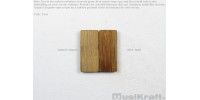 Teak wood inserts (set)